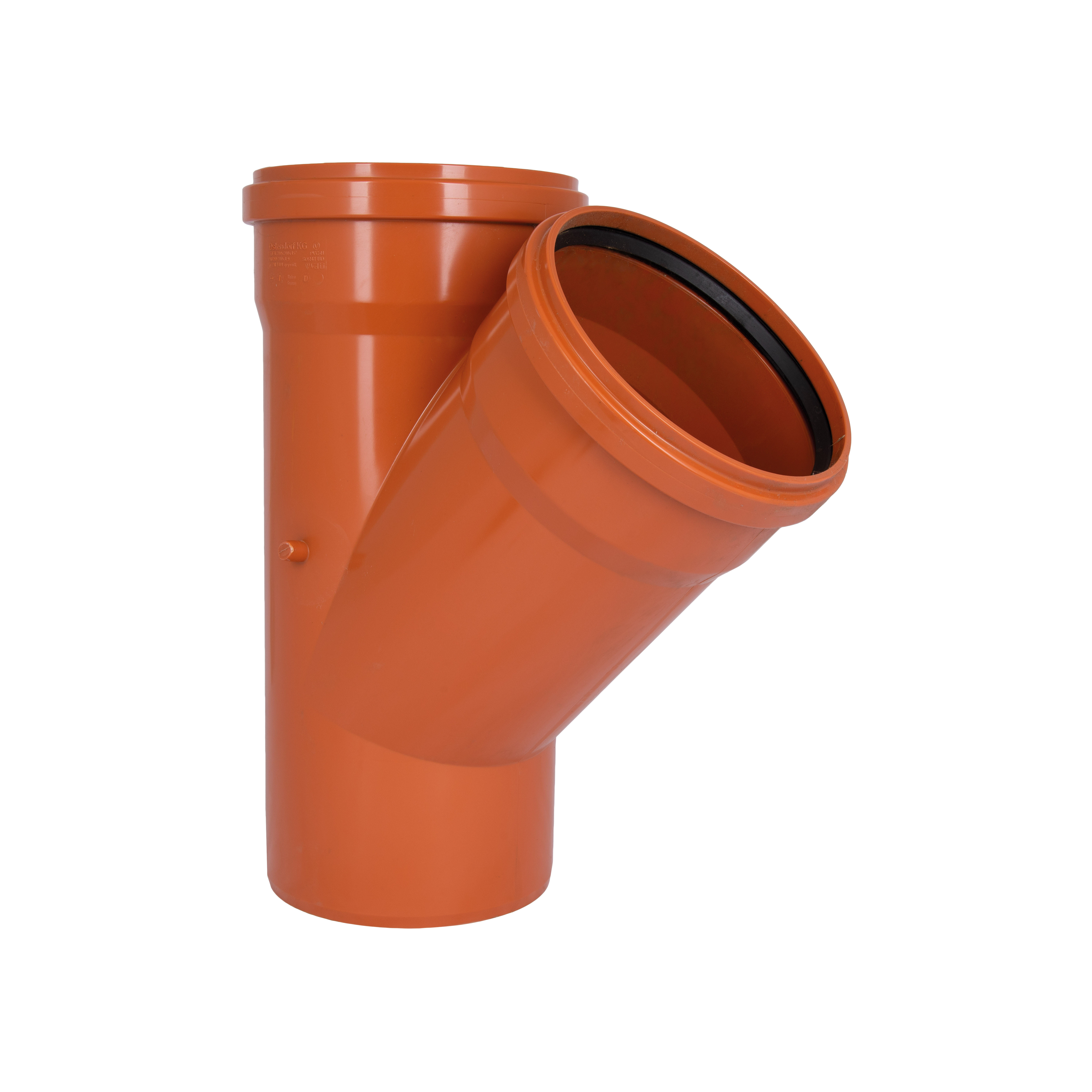 Трійник каналізаційний Ostendorf-OSMA KG System d200/200/200×45°