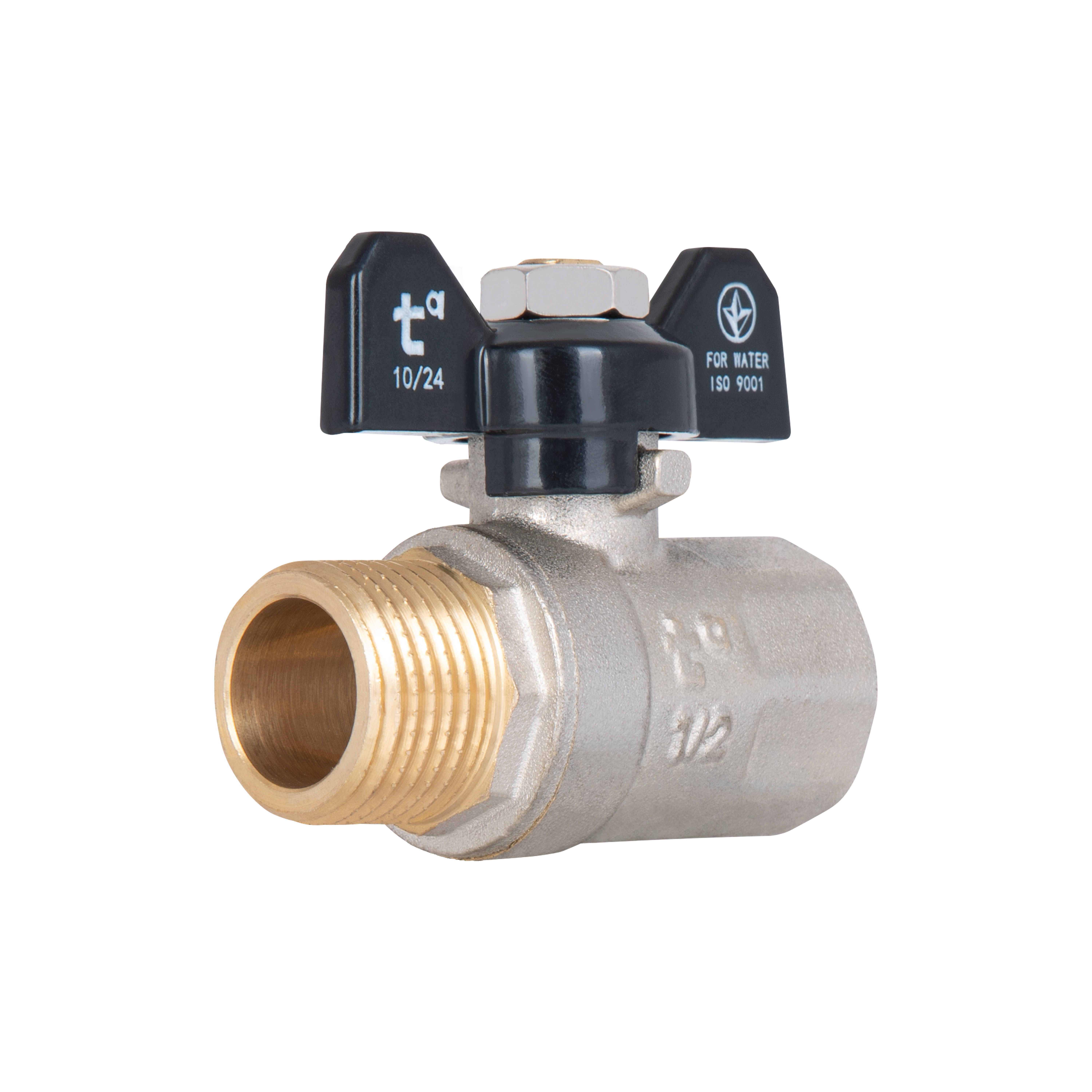 Кран кульовий Thermo Alliance Base 1/2" ВЗ для води (метелик) SD607W15