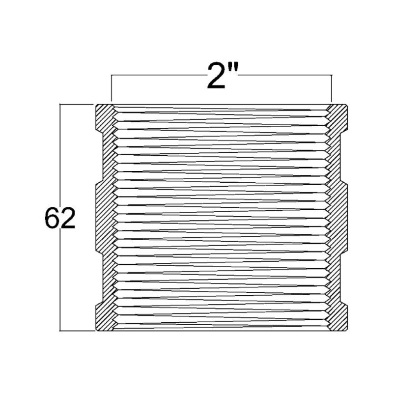 Муфта Thermo Alliance Forte 2" ВВ SF35650 — фото 2