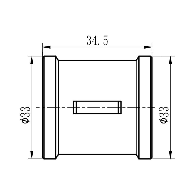 Муфта Thermo Alliance Forte 3/4" ВВ хром SF356H20 — фото 2