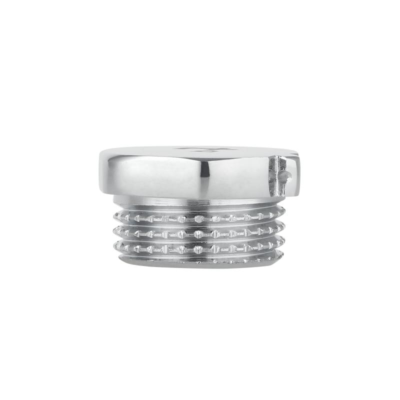 Заглушка Thermo Alliance Forte 1/2" ЗР хром SF353H15 — фото 5