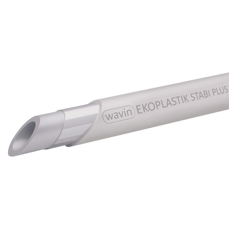 Труба PPR Ekoplastik Stabi Plus перфорована 40х3,2
