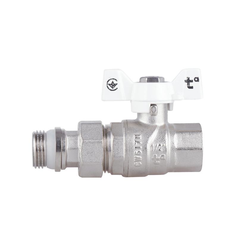 Кран кульовий "Американка" Thermo Alliance Forte 1/2" з антипротіканням прямий SF222W15 — фото 4