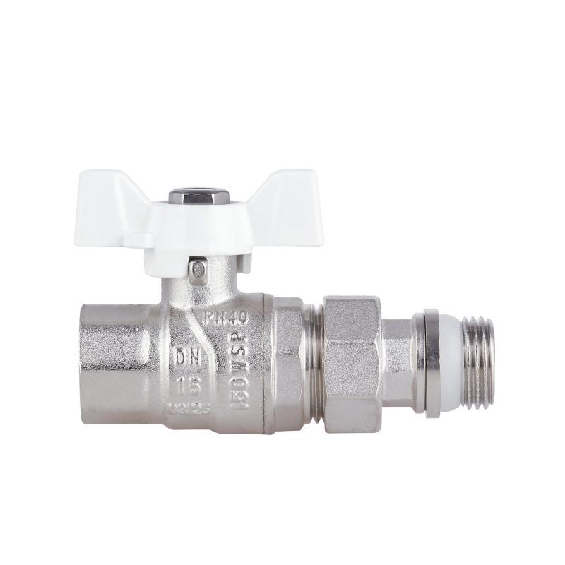 Кран кульовий "Американка" Thermo Alliance Forte 1/2" з антипротіканням прямий SF222W15 — фото 5