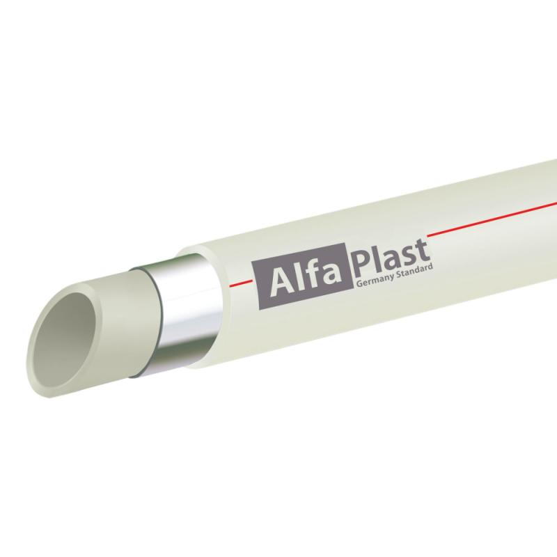 Труба PPR Alfa Plast PPR/AL/PPR армована алюмінієм 50