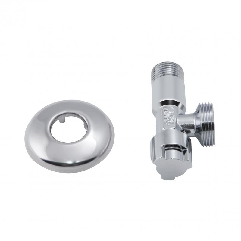 Кран приладовий буксовий Icma 1/2" х3/4" кутовий №519 — фото 3