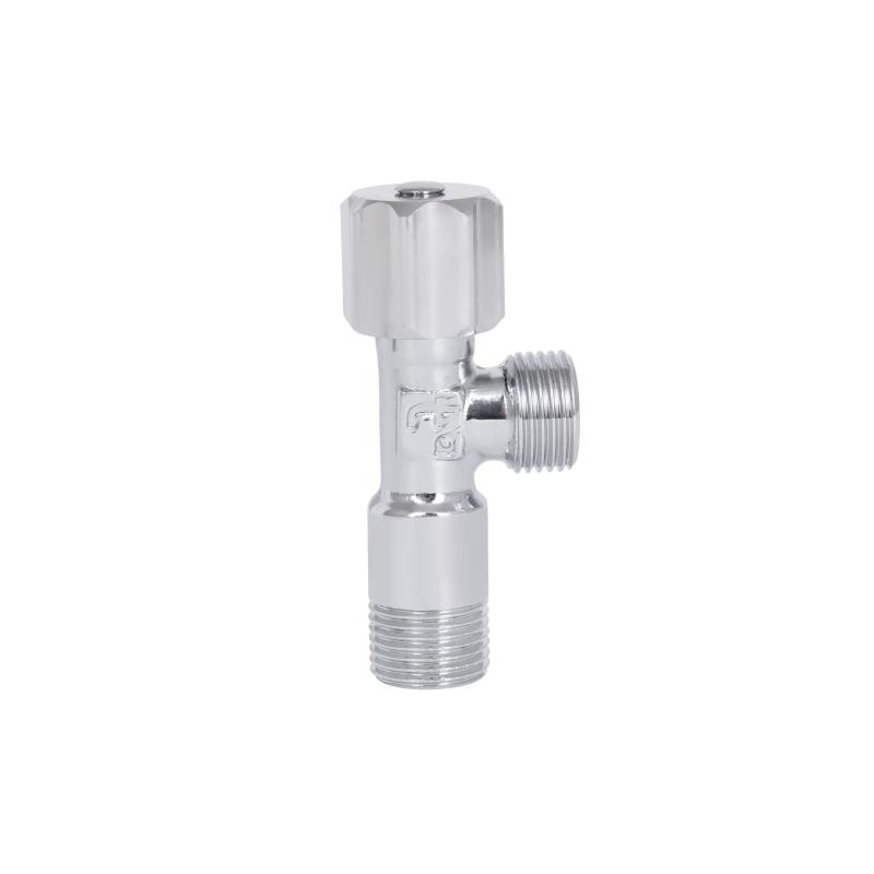Кран кутовий Thermo Alliance Standart (ручка шестигранник) з вент.буксою 1/2"З х 1/2"З SF3441515 — фото 5