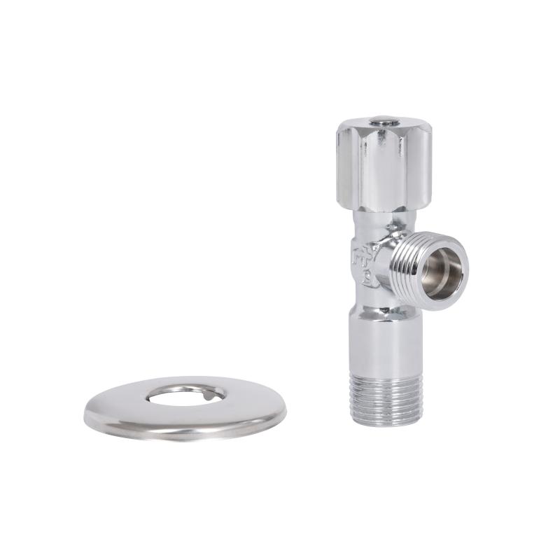Кран кутовий Thermo Alliance Standart (ручка шестигранник) з вент.буксою 1/2"З х 1/2"З SF3441515 — фото 7