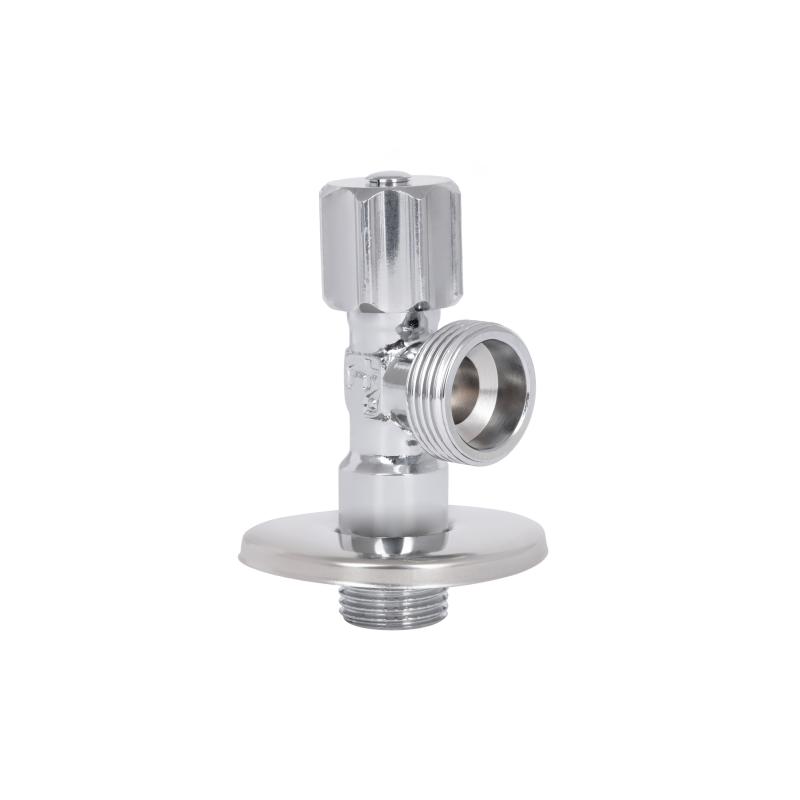 Кран кутовий Thermo Alliance Standart (ручка шестигранник) з вент.буксою 1/2"З х 3/4"З SF3441520 — фото 3