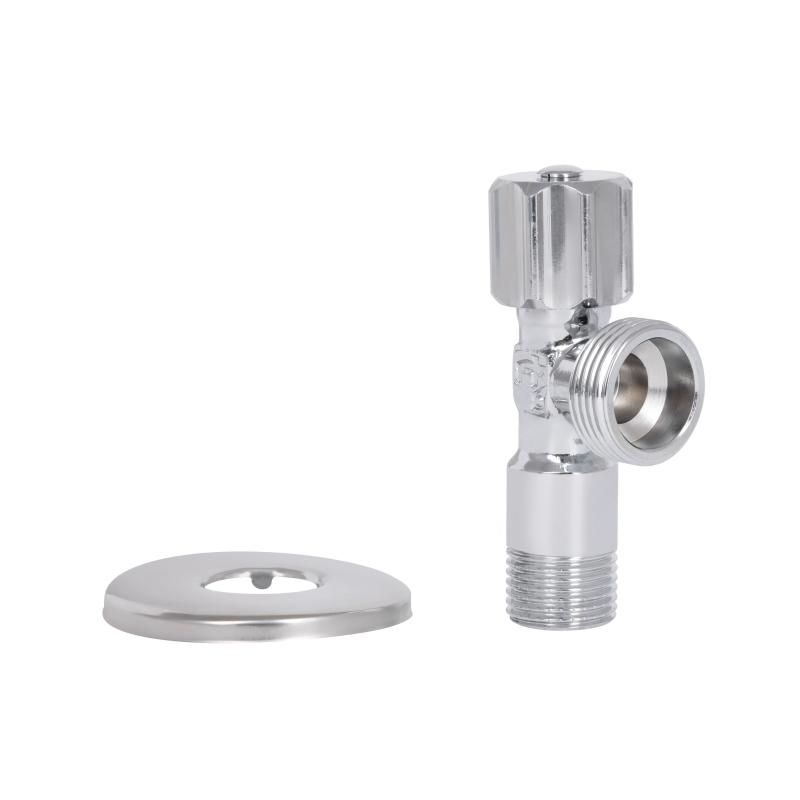 Кран кутовий Thermo Alliance Standart (ручка шестигранник) з вент.буксою 1/2"З х 3/4"З SF3441520 — фото 7
