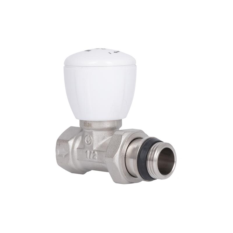 Кран радіаторний Thermo Alliance Standart Powerful 1/2" ВЗ з антипротіканням прямий SF230W15 SF230W15 — фото 3