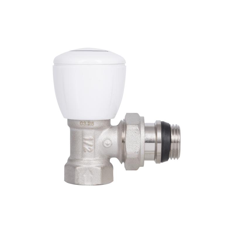 Кран радіаторний Thermo Alliance Standart Powerful 1/2" з антипротіканням кутовий SF232W15 — фото 5