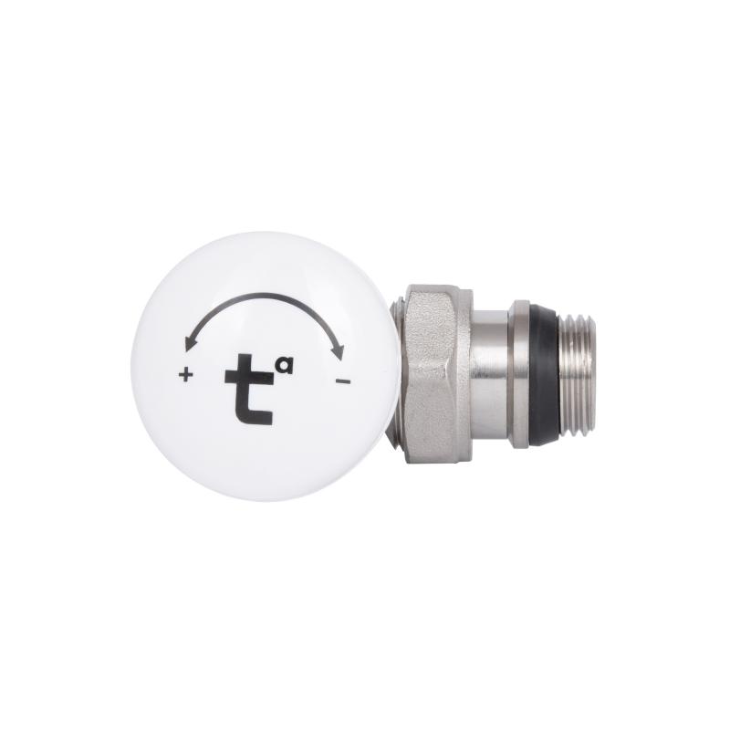 Кран радіаторний Thermo Alliance Standart Powerful 1/2" з антипротіканням кутовий SF232W15 — фото 6