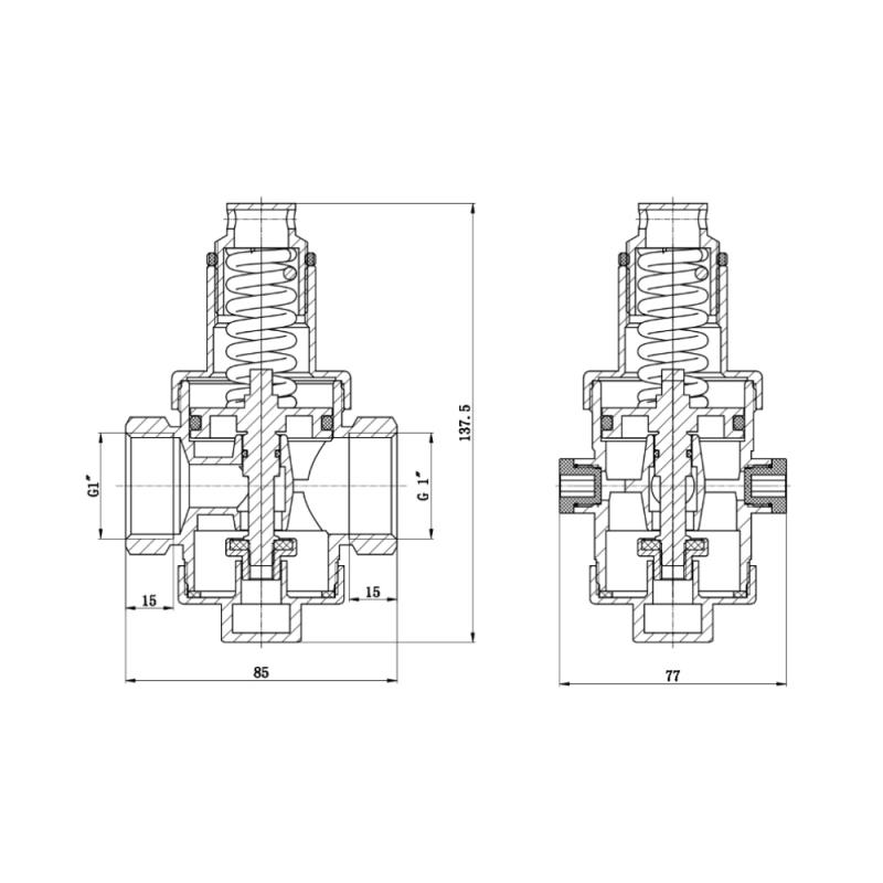 Редуктор Thermo Alliance Standart 1" SF242W25 — фото 2