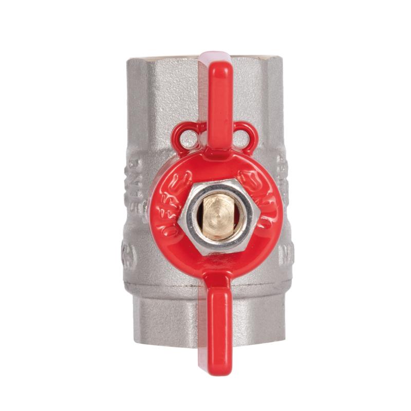 Кран кульовий Thermo Alliance Standart 1/2" ВР для води (метелик) SD602NW15PN40 — фото 8