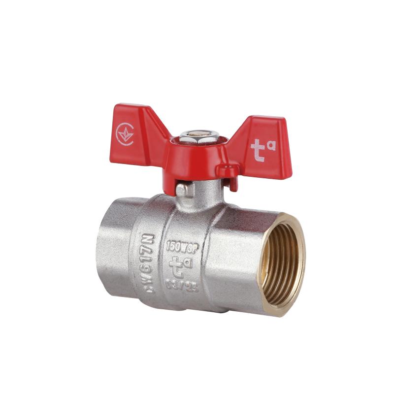 Кран кульовий Thermo Alliance Standart 3/4" ВР для води (метелик) SD602NW20PN40 — фото 3