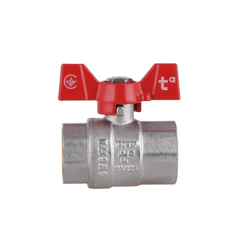Кран кульовий Thermo Alliance Standart 3/4" ВР для води (метелик) SD602NW20PN40 — фото 5