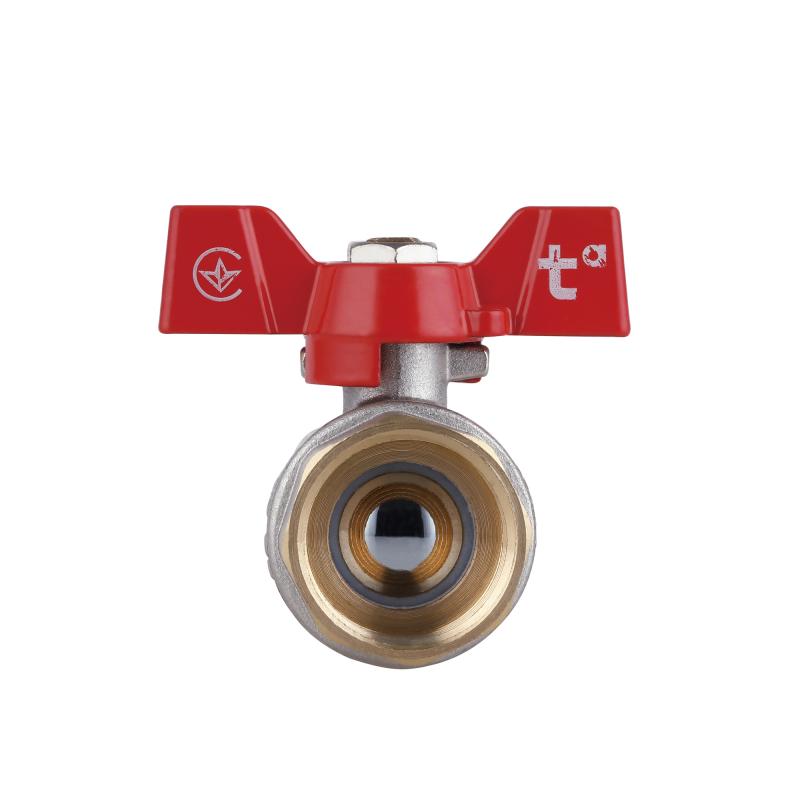 Кран кульовий Thermo Alliance Standart 1" ВР для води (метелик) SD602NW25PN40 — фото 6