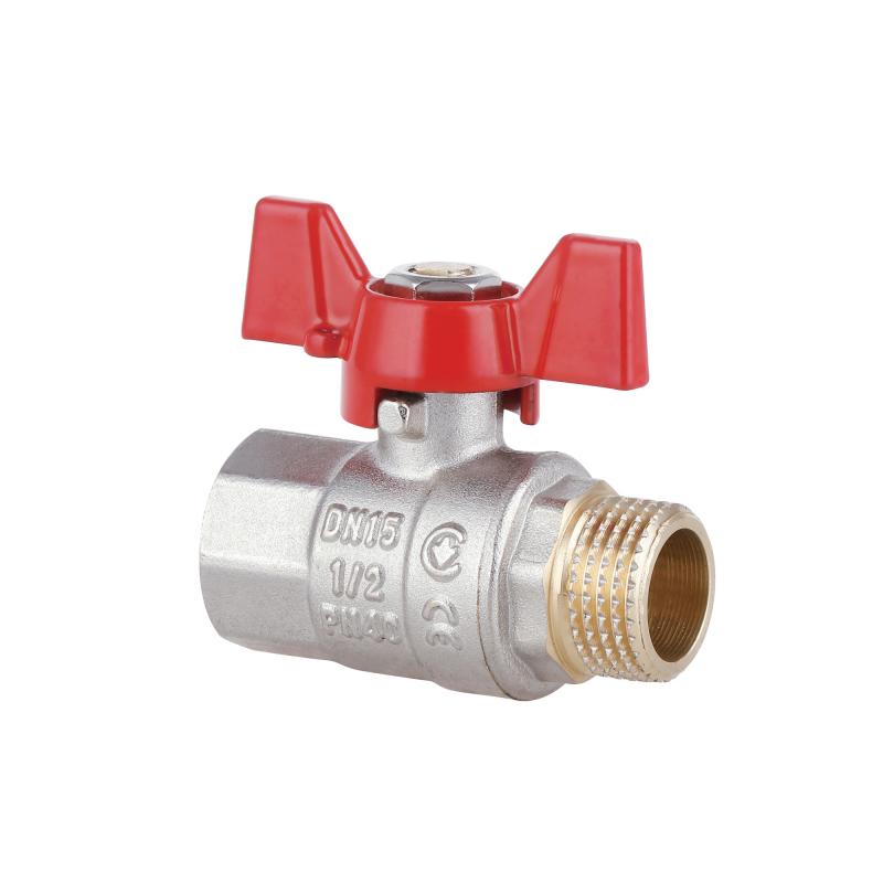 Кран кульовий Thermo Alliance Standart 1/2" ВЗ для води (метелик) SD607NW15PN40 — фото 3