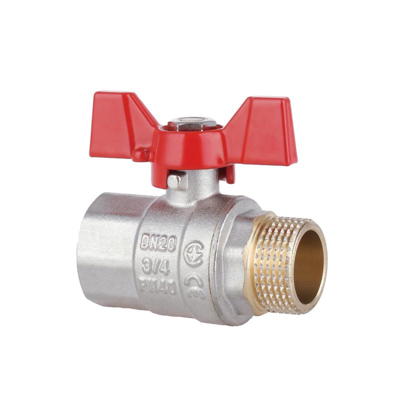 Кран кульовий Thermo Alliance Standart 3/4" ВЗ для води (метелик) SD607NW20PN40 — фото 3