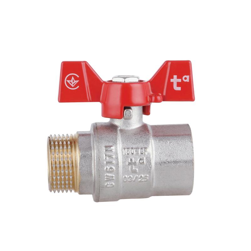 Кран кульовий Thermo Alliance Standart 3/4" ВЗ для води (метелик) SD607NW20PN40 — фото 4