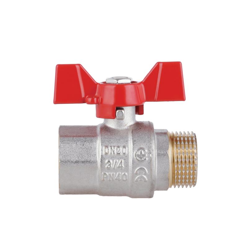 Кран кульовий Thermo Alliance Standart 3/4" ВЗ для води (метелик) SD607NW20PN40 — фото 5