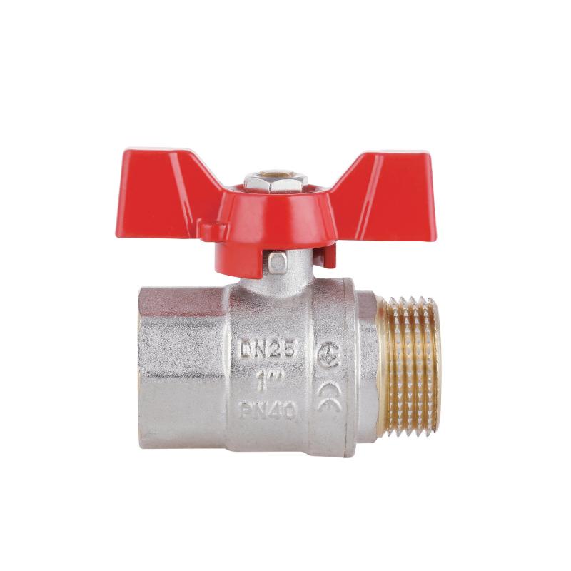 Кран кульовий Thermo Alliance Standart 1" ВЗ для води (метелик) SD607NW25PN40 — фото 5