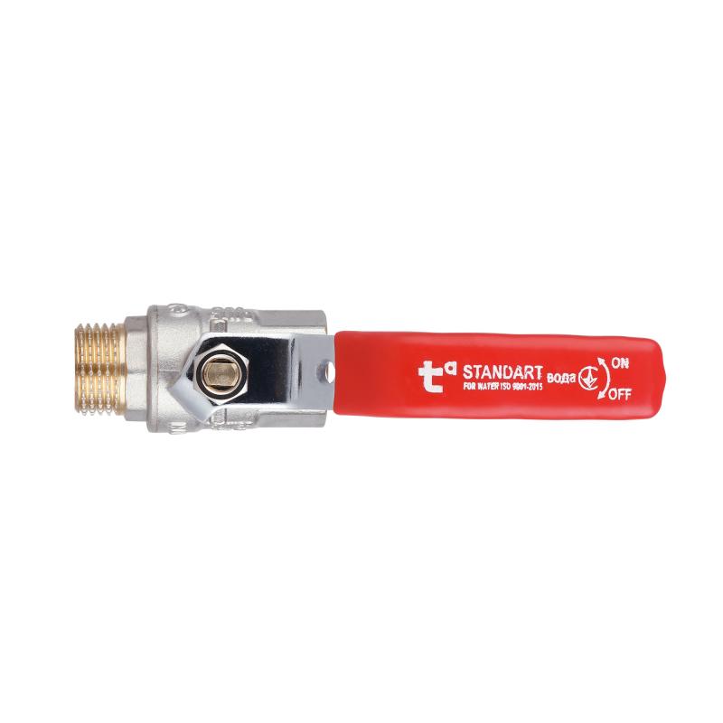 Кран кульовий Thermo Alliance Standart 1/2" ВЗ для води (важіль) SD605NW15PN40 — фото 8