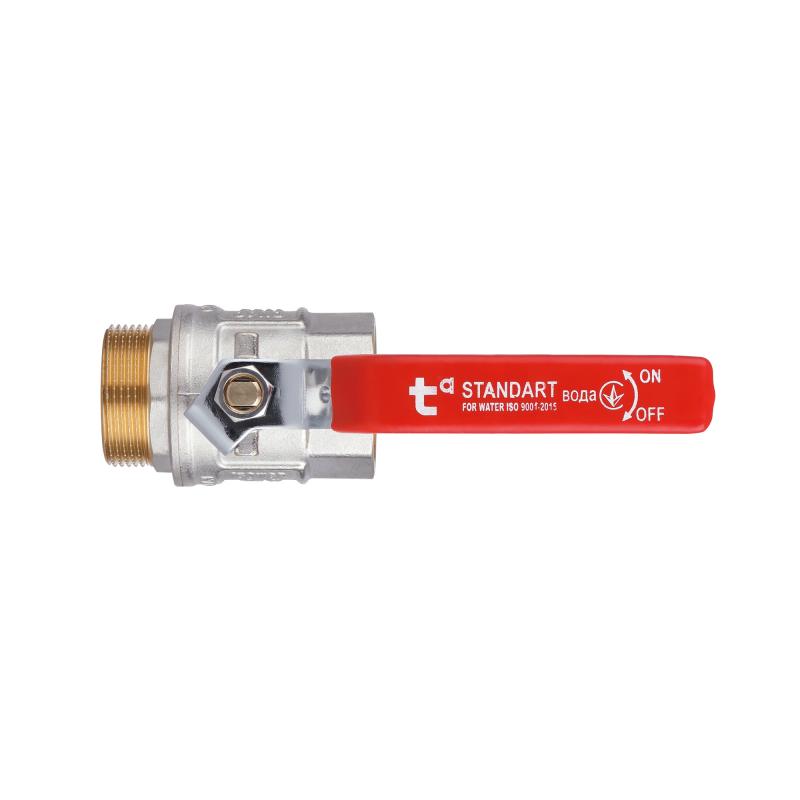 Кран кульовий Thermo Alliance Standart 1" 1/2 ВЗ для води (важіль) SD605NW40PN40 — фото 8