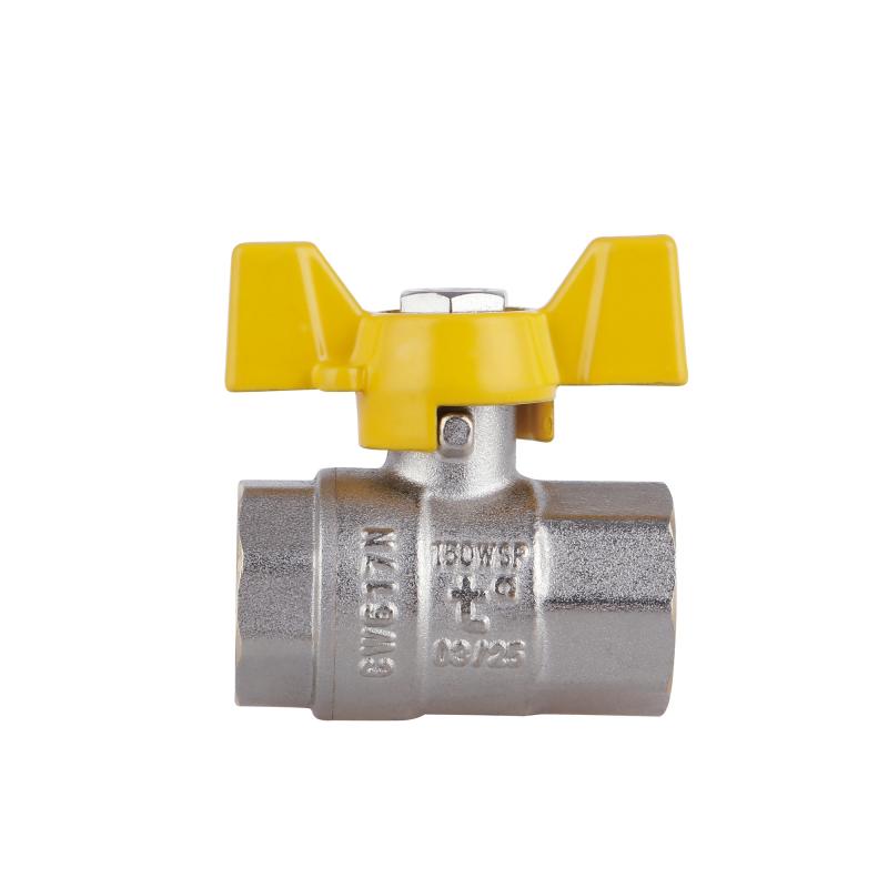 Кран кульовий Thermo Alliance Standart 1/2" ВР для газу (метелик) SD602NG15PN40 — фото 5