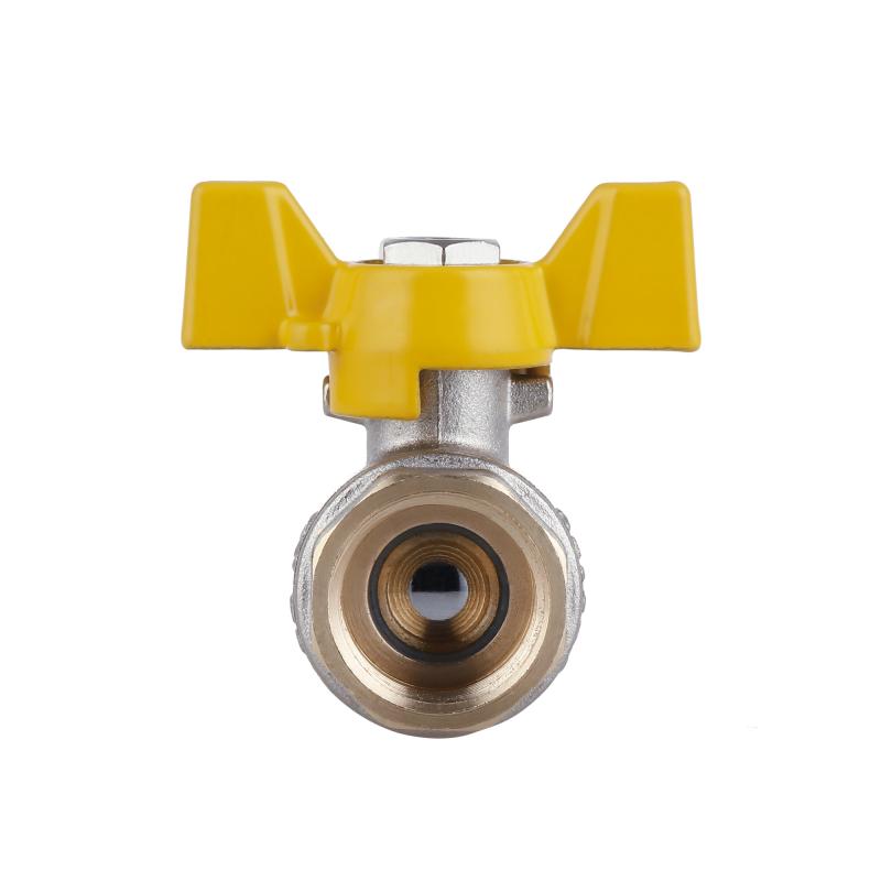 Кран кульовий Thermo Alliance Standart 1/2" ВР для газу (метелик) SD602NG15PN40 — фото 6
