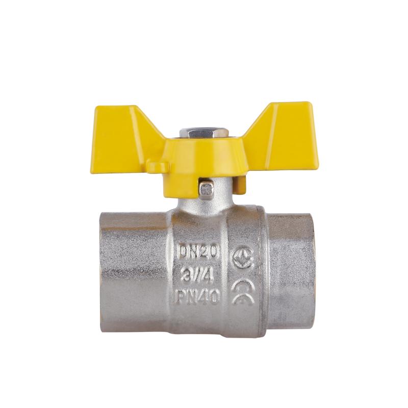 Кран кульовий Thermo Alliance Standart 3/4" ВР для газу (метелик) SD602NG20PN40 — фото 4