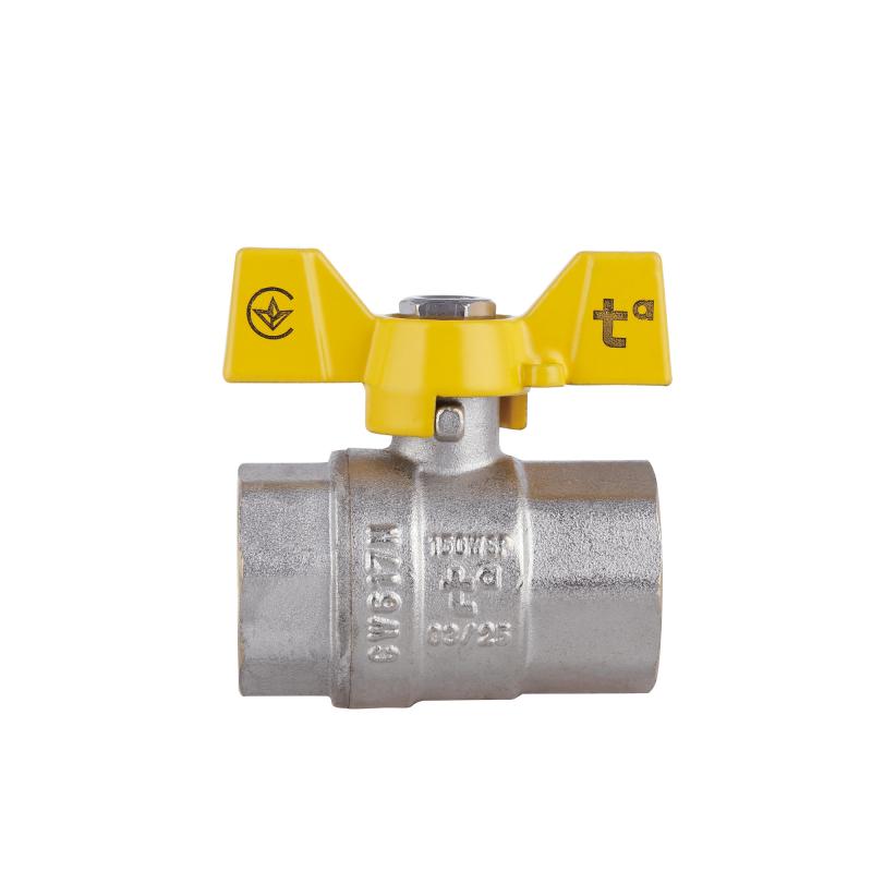 Кран кульовий Thermo Alliance Standart 3/4" ВР для газу (метелик) SD602NG20PN40 — фото 5