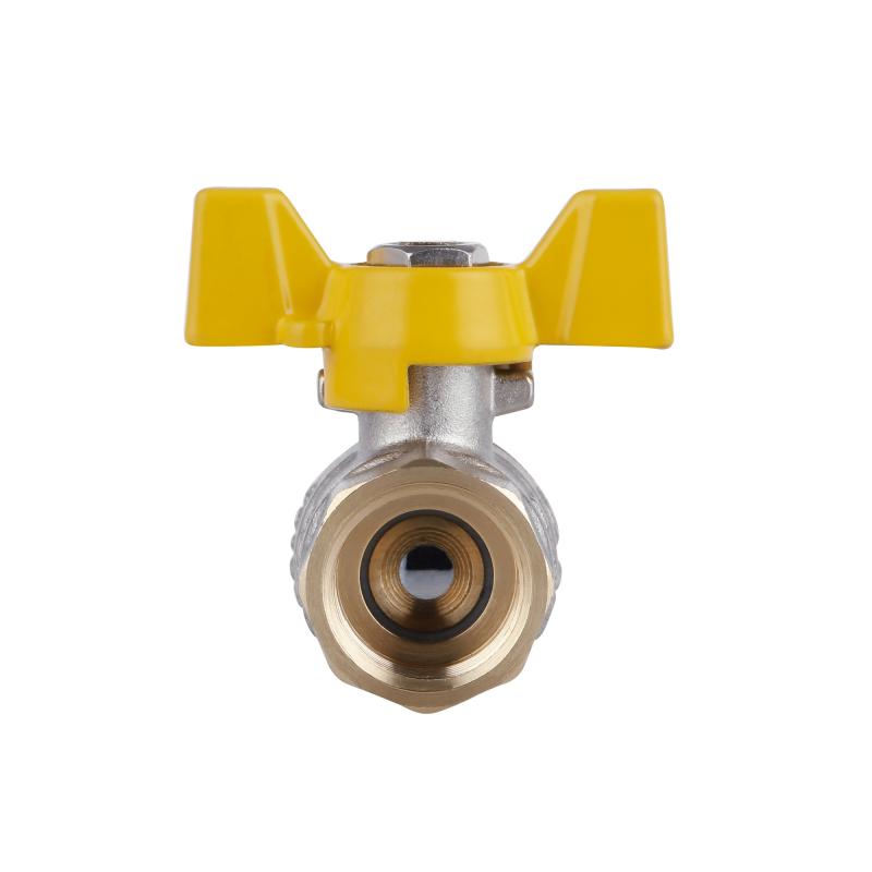 Кран кульовий Thermo Alliance Standart 1/2" ВЗ для газу (метелик) SD607NG15PN40 — фото 6