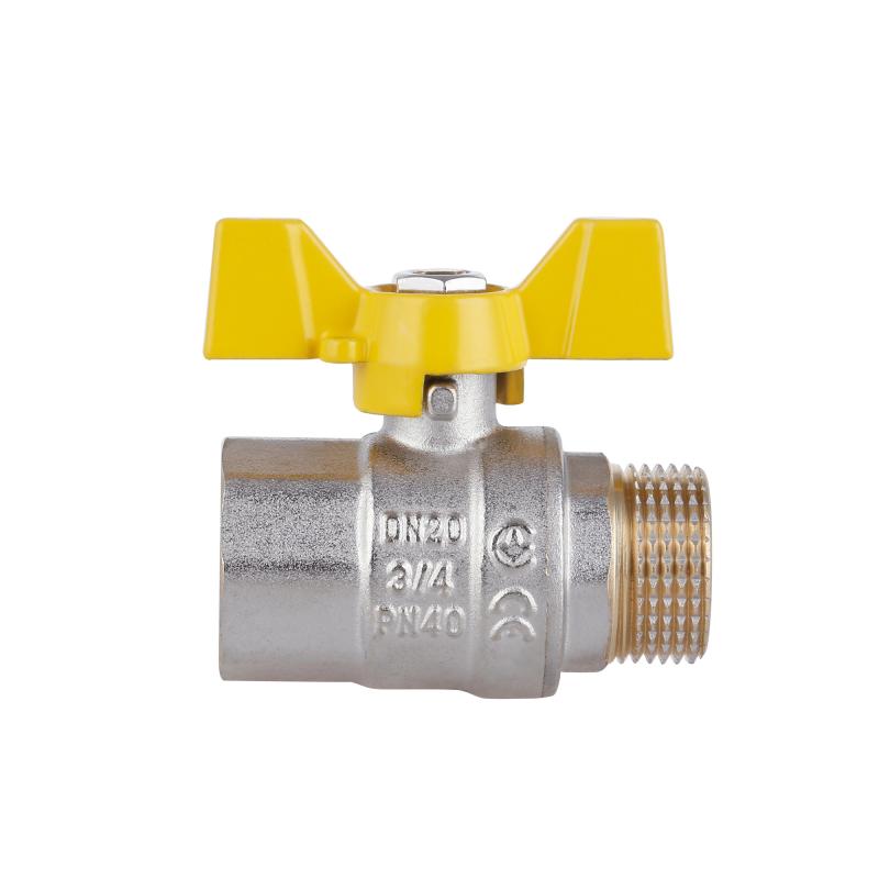 Кран кульовий Thermo Alliance Standart 3/4" ВЗ для газу (метелик) SD607NG20PN40 — фото 5