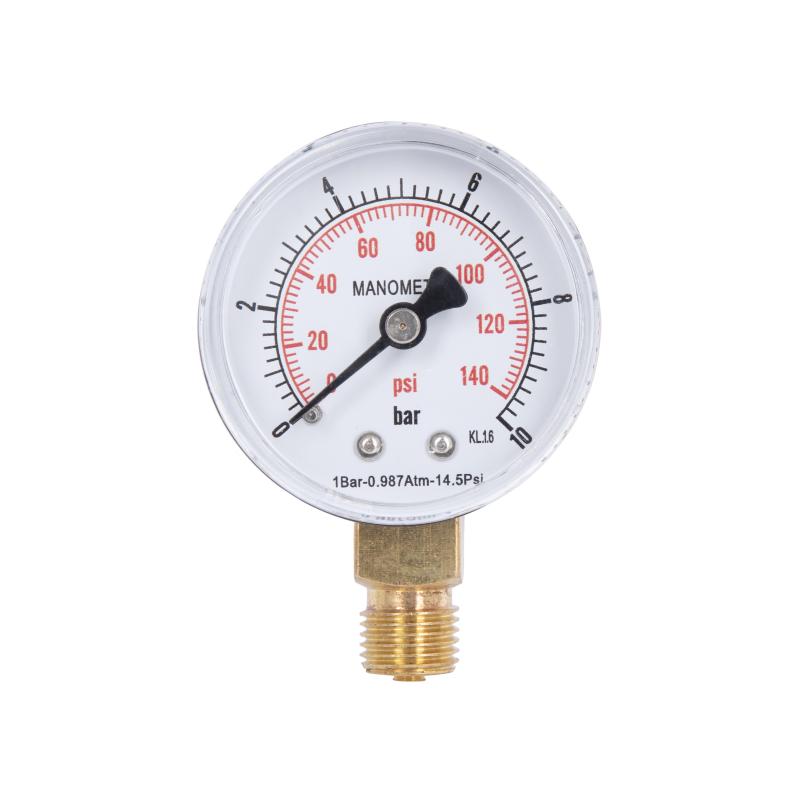Манометр Thermo Alliance Standart 10 бар 1/4 Манометр Thermo Alliance Standart 10 бар 1/4