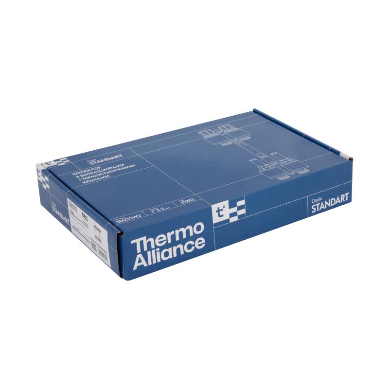 Колектор з витратомірами Thermo Alliance Standart 1" на 2 виходи — фото 11