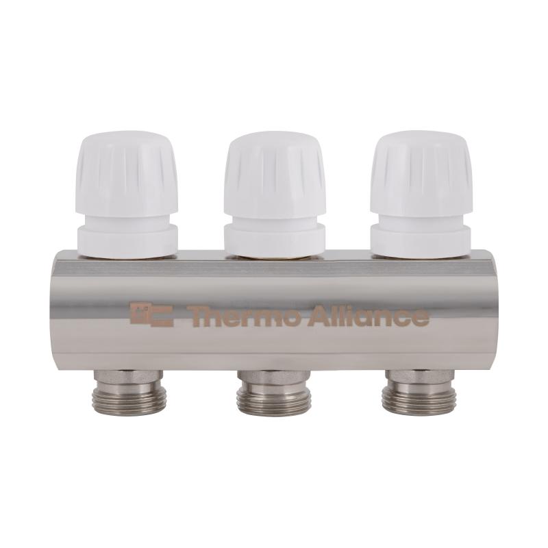 Колектор з витратомірами Thermo Alliance Standart 1" 3 виходи SD235W3 — фото 4