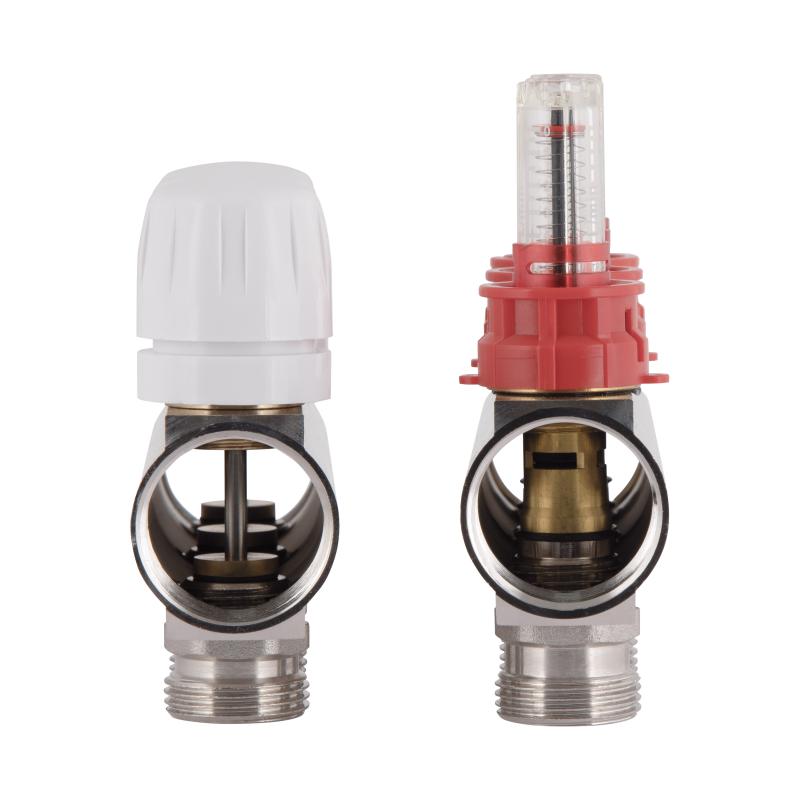 Колектор з витратомірами Thermo Alliance Standart 1" 3 виходи SD235W3 — фото 6