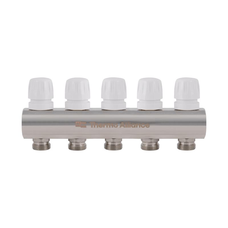 Колектор з витратомірами Thermo Alliance Standart 1" 5 виходи SD235W5 — фото 4
