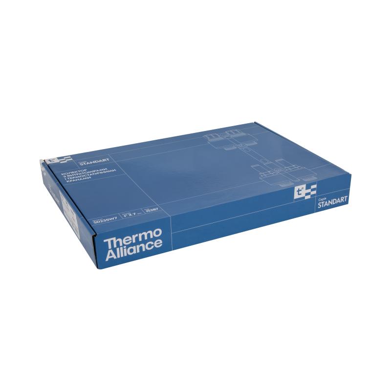 Колектор з витратомірами Thermo Alliance Standart 1" 7 виходів SD235W7 — фото 11
