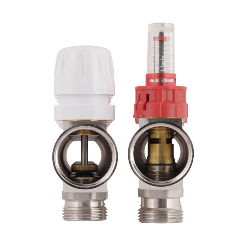 Колектор з витратомірами Thermo Alliance Standart 1" 9 виходів SD235W9 — фото 6