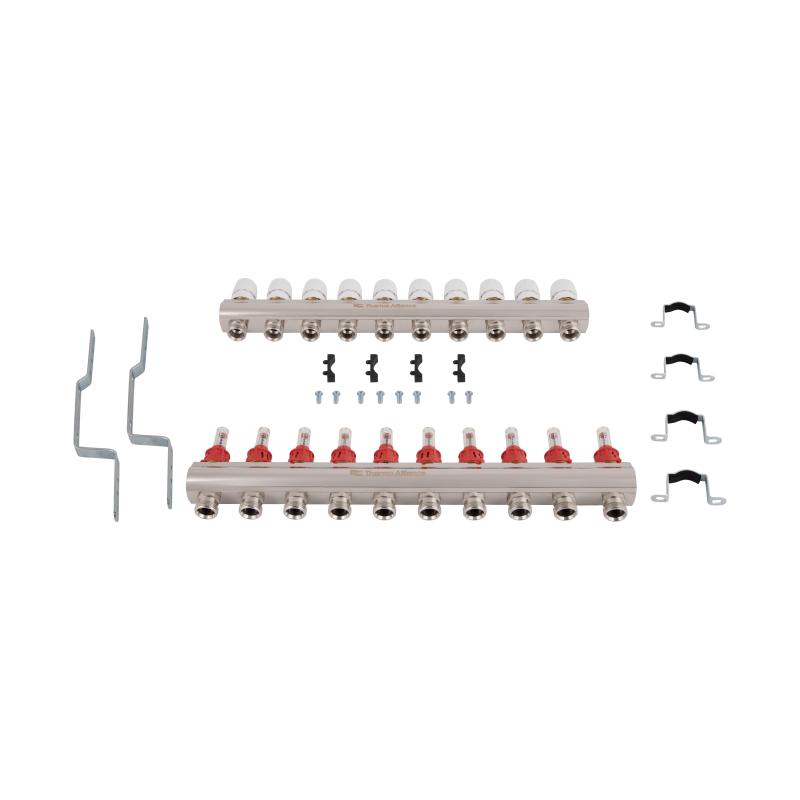 Колектор з витратомірами Thermo Alliance Standart 1" 10 виходів SD235W10 — фото 9