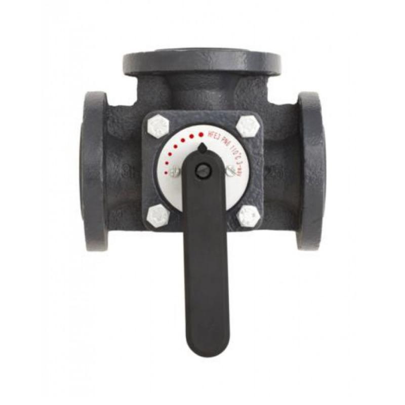 Клапан триходовий Danfoss HFE3 50 поворотний (065Z0432)