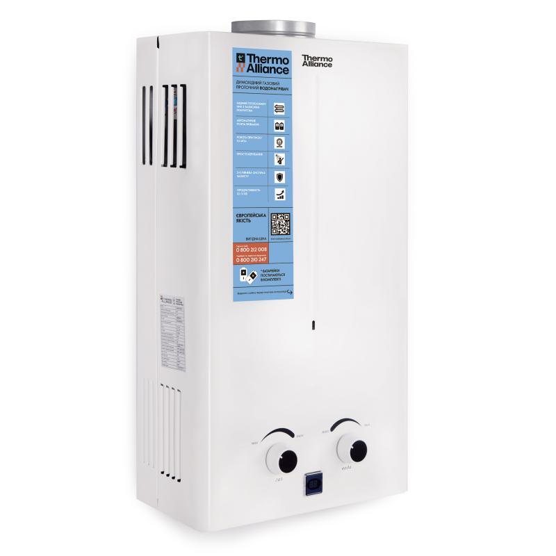 Колонка газова димохідна Thermo Alliance JSD20-10CR 10 л White — фото 5
