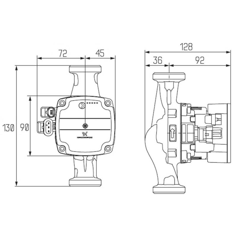 Насос Grundfos Icma 25/70 №P328 — фото 2