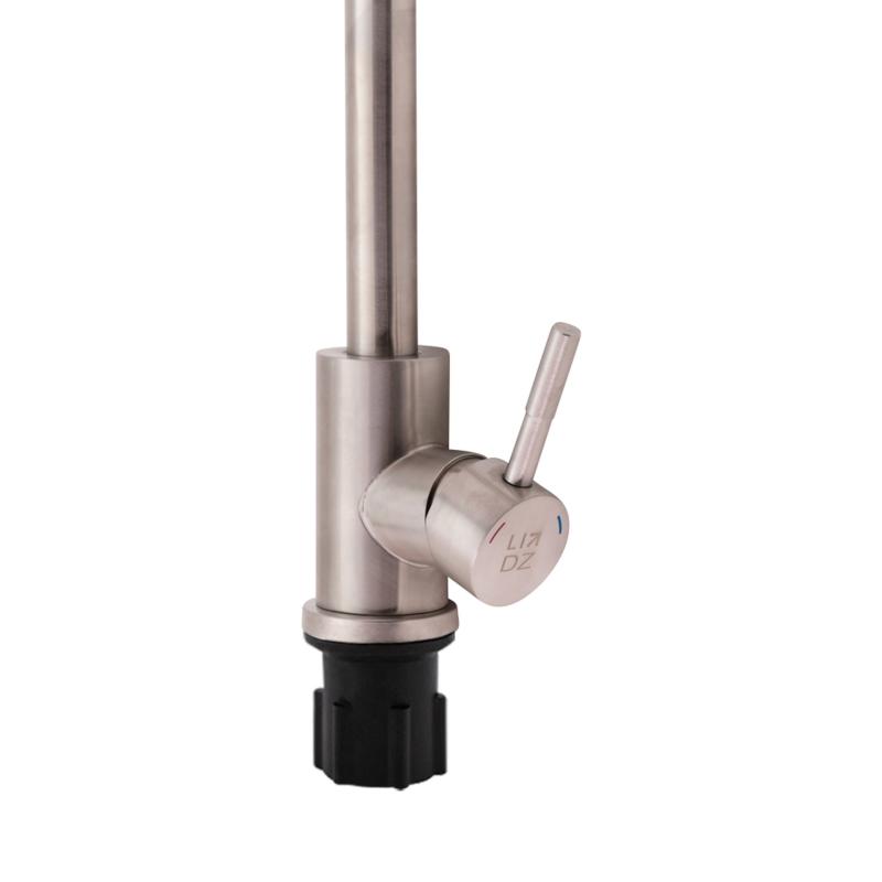 Змішувач для кухні Lidz Aria 015F1 (k35) LDARI015F1NKS21690 Nickel — фото 4