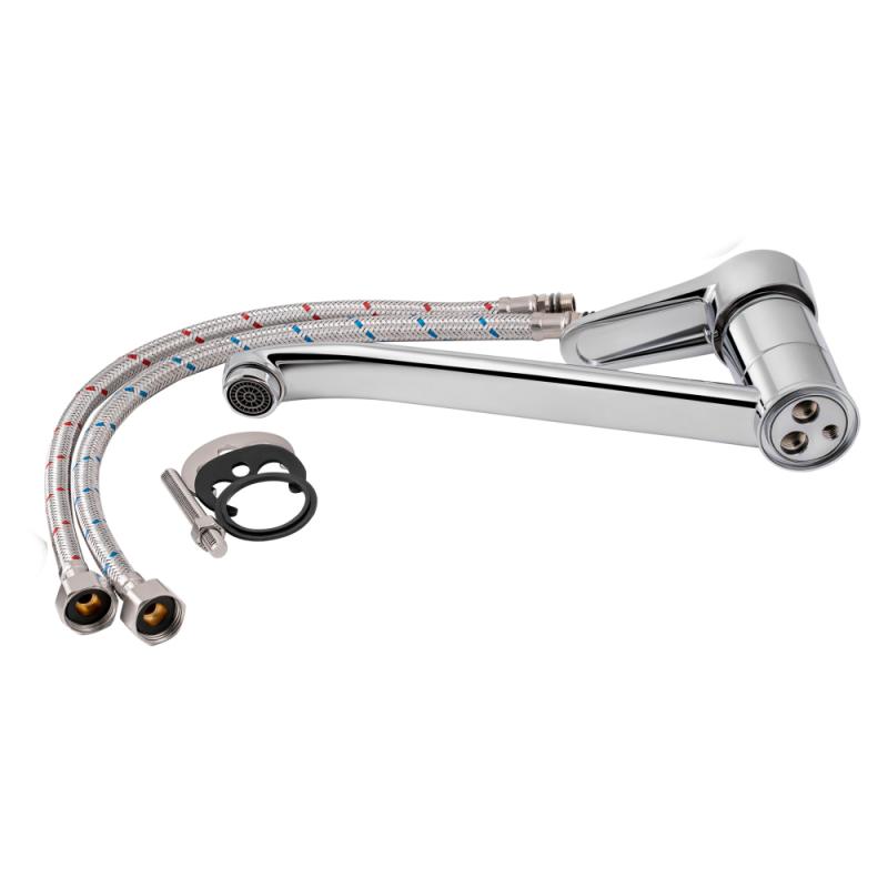 Змішувач для кухні Lidz Nicole 002 (k35) LDNIC002CRM21878 Chrome — фото 6