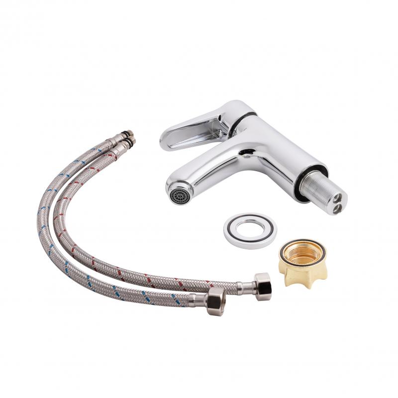 Змішувач для раковини Lidz Nicole 001F (k35) LDNIC001FCRM21880 Chrome — фото 3