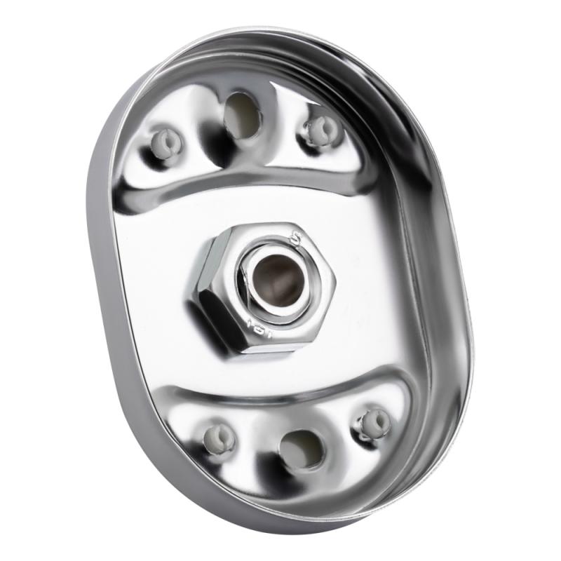 Полка універсальна Lidz Oreo 0902 скляна (52*16 см) LDORE0902CRM22179 Chrome — фото 4